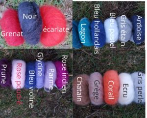 pur mohair coloris