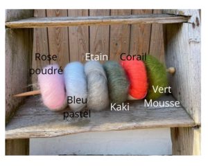 mohair et soie
