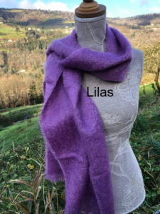 echarpe lilas