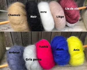 coloris mohair soie