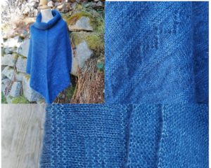 poncho mohair