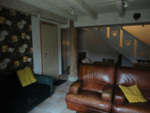 gite rez chaussée acces salon